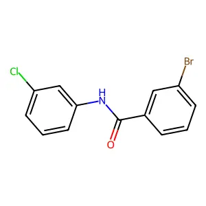 3-bromo-N-(3-chlorophenyl)benzamide structure