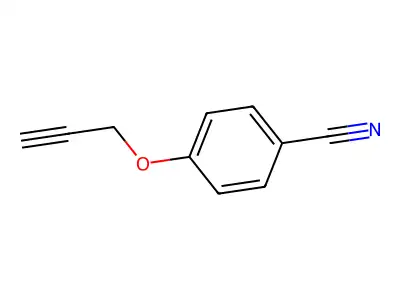 4-(Prop-2-yn-1-yloxy)benzonitrile structure