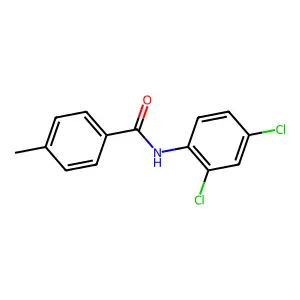 N-(2,4-dichlorophenyl)-4-methylbenzamide structure