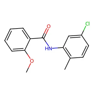 N-(5-chloro-2-methylphenyl)-2-methoxybenzamide structure