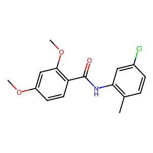 N-(5-chloro-2-methylphenyl)-2,4-dimethoxybenzamide structure