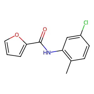 N-(5-chloro-2-methylphenyl)furan-2-carboxamide structure