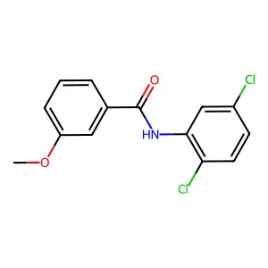 N-(2,5-dichlorophenyl)-3-methoxybenzamide structure
