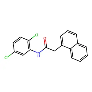 N-(2,5-dichlorophenyl)-2-naphthalen-1-ylacetamide structure