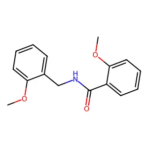 2-methoxy-N-(2-methoxybenzyl)benzamide structure
