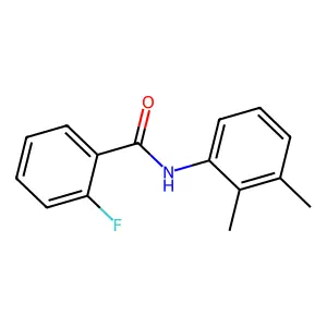 N-(2,3-dimethylphenyl)-2-fluorobenzamide structure