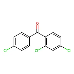 2,4,4'-Trichlorobenzophenone structure