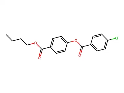 4-(Butoxycarbonyl)phenyl 4-chlorobenzoate structure