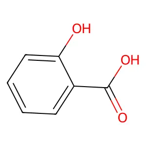 2-羟基(1-14C)苯甲酸 structure