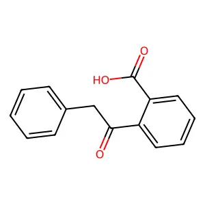 2-(2-Phenylacetyl)benzoic acid structure