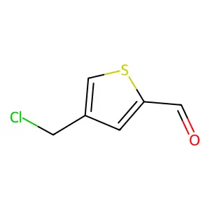 4-(Chloromethyl)thiophene-2-carbaldehyde structure