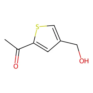 1-[4-(Hydroxymethyl)-2-thienyl]ethanone structure