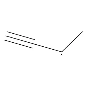 1-Butyn-3-yl radical structure
