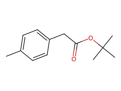 Methyl p-tert-butylphenylacetate structure