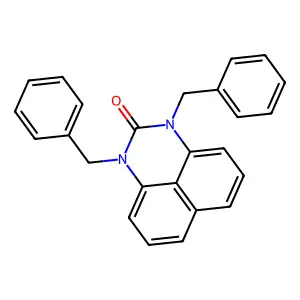 1,3-Dibenzylperimidin-2-one structure