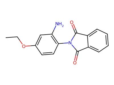 2-(2-Amino-4-ethoxyphenyl)isoindole-1,3-dione structure