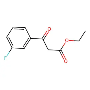 Ethyl 3-(3-fluorophenyl)-3-oxopropanoate structure