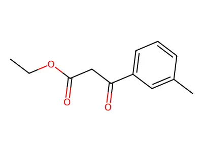 Ethyl 3-(3-methylphenyl)-3-oxopropanoate structure