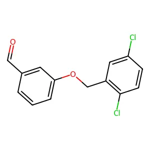 3-[(2,5-Dichlorobenzyl)oxy]benzaldehyde structure