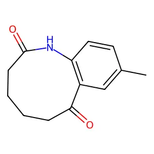 9-Methyl-3,4,5,6-tetrahydro-1H-1-benzazonine-2,7-dione structure