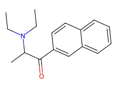 2-(Diethylamino)-1-naphthalen-2-ylpropan-1-one structure