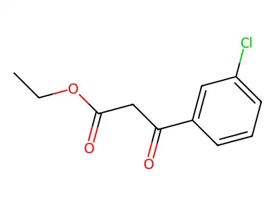 Ethyl 3-(3-chlorophenyl)-3-oxopropanoate structure