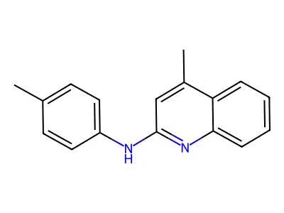 4-甲基-N-(4-甲基苯基)喹啉-2-胺 structure