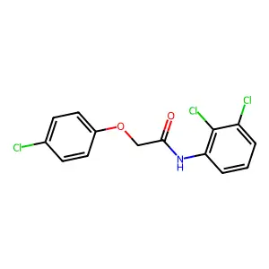 2-(4-Chlorophenoxy)-N-(2,3-dichlorophenyl)acetamide structure