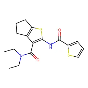 thiophene containing compound, 14 structure