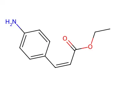 cis-Ethyl 4-aminocinnamate structure