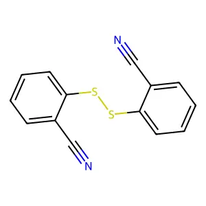 2,2'-Dithiobis(benzonitrile) structure