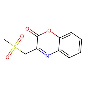 3-(Methylsulfonylmethyl)-1,4-benzoxazin-2-one structure