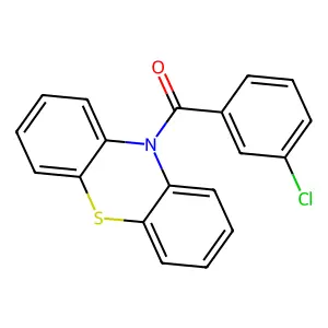 (3-Chlorophenyl)-phenothiazin-10-ylmethanone structure