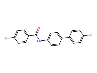 4-Bromo-N-(4'-chloro-[1,1'-biphenyl]-4-yl)benzamide structure
