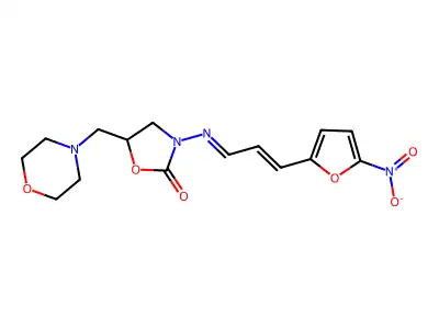 5-(4-Morpholinylmethyl)-3-{(E)-[(2E)-3-(5-nitro-2-furyl)-2-p structure