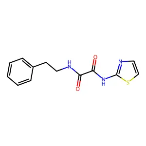 N-Phenethyl-N'-thiazol-2-yl-oxalamide structure