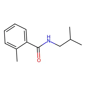 2-methyl-N-(2-methylpropyl)benzamide structure