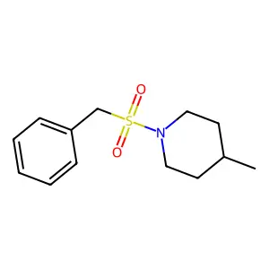 1-(Benzylsulfonyl)-4-methylpiperidine structure