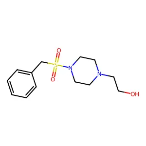 2-(4-Benzylsulfonylpiperazin-1-yl)ethanol structure