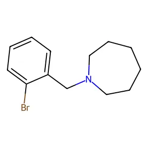 1-(2-Bromobenzyl)azepane structure