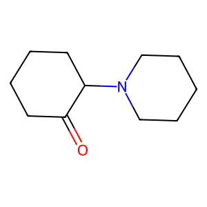 2-(Piperidin-1-yl)cyclohexan-1-one structure