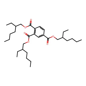 Trioctyl trimellitate structure