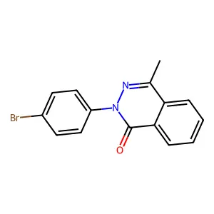 2-(4-Bromophenyl)-4-methylphthalazin-1-one structure