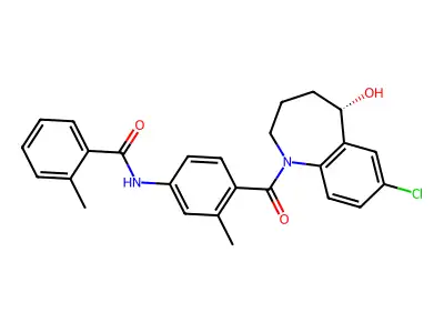 托伐普坦 structure