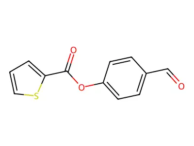 4-Formylphenyl thiophene-2-carboxylate structure