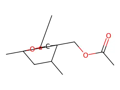 (1,5,8-Trimethyl-2-oxabicyclo[2.2.2]octan-4-yl)methyl acetate structure
