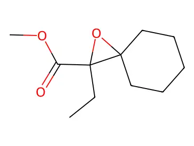 Methyl 2-ethyl-1-oxaspiro[2.5]octane-2-carboxylate structure