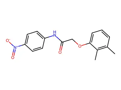 2-(2,3-二甲基苯氧基)-N-(4-硝基苯基)乙酰胺 structure