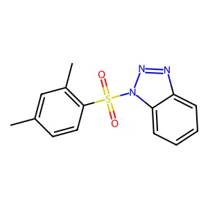 1-(2,4-Dimethylphenyl)sulfonylbenzotriazole structure