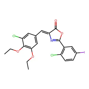 CAS 331974-74-4 - C20H16Cl2INO4 structure